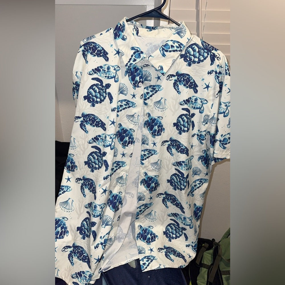 Sea Turtle Print Shirt